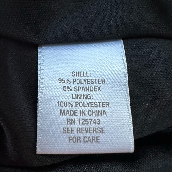 Black Cocktail Dress One Shoulder Silver Chain Strap One Flutter Fits Large - Picture 10 of 12